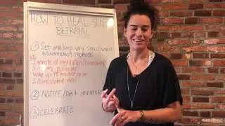 Are you betraying yourself or healing yourself?