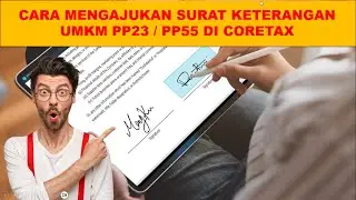Cara Permohonan Surat Keterangan UMKM PP 23 dan PP 55 di Coretax