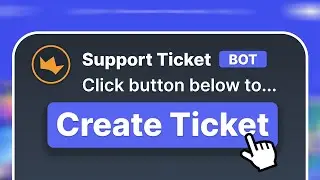 How To Setup Ticket Tool In Your Discord Server 2025