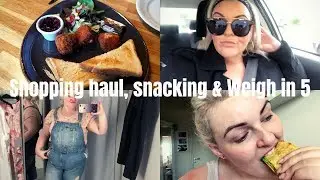 Weight Loss Vlog #5 - Shopping in normal stores and BIG WEIGHT LOSS!!