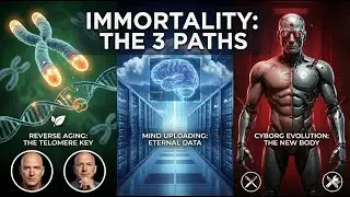 The 3 Paths to Immortality: Which One Will You Choose? Biological, Digital & Mechanical Immortality.