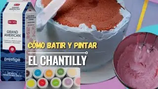 Cómo hacer #Chantilly para cubrir un #pastel