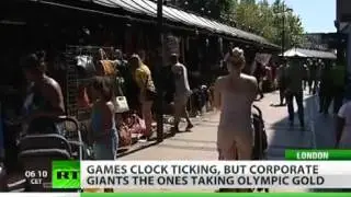London Olympic MONEY Race: Rich Corporate sponsorship takes gold ticket. Nothing left for Londoners