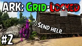 Our First Tame and Metal Tools! - ARK: Survival Evolved | Grid-Locked #2