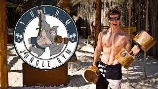 TRAIN LIKE A FLINTSTONE!! | Tulum Jungle Gym | Mexico