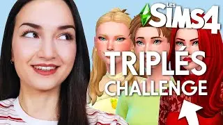 LE MEILLEUR CHALLENGE SIMS 4 ! 🤩 | Tripl&eacute;s Challenge