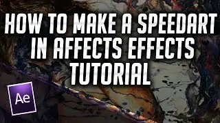 Adobe After Effects How to make a speedart