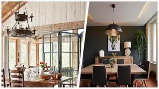 75 Orange Floor And Purple Floor Dining Room Design Ideas You'll Love ♡