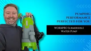 Say Goodbye to Flood Anxiety! 🌊 WORKPRO Submersible Water Pump Review