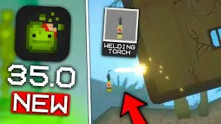 UPDATE 35.0: NEW ITEMS! WELDING TORCH in Melon Playground