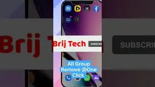 All Group Remove @One Click Facebook #brijtech #shorts #facebook