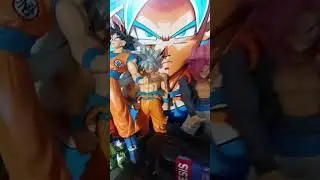 Bonecos Dragonballz Goku e Broly  #dragonball #dragonballz #shorts