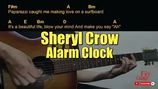 Sheryl Crow - Alarm Clock Guitar Chords cover