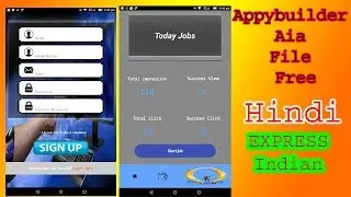 Best Earning App With Free AIA File/makeroid,Thunkable Professional AIA File  2018 New Aia hindi #3