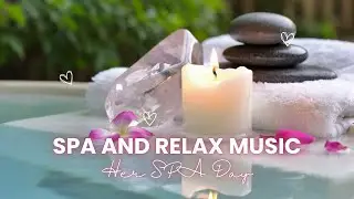 💗 Natural Water Stone Spa & Relax Music &bull; 3 Hours Gentle Outdoor Water Ambience | Her SPA Day 🌸