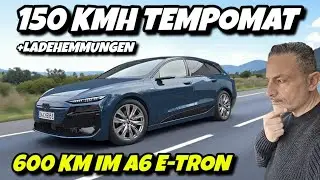 600 km mit Ladeproblemen! Audi A6 e-tron Avant Winter Roadtrip #ev 