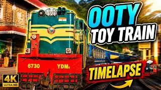 Ooty Toy Train: Coonoor to Udagamandalam Full Journey Timelapse | Nilgiri Mountain Railway