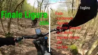 Finale Ligure 2024 Tour Carbonera - Tagliate - Rocche G - Bric Berba - Zak