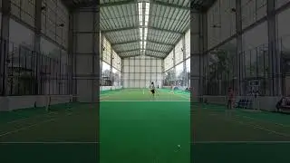 beginner's serve lol #tennis