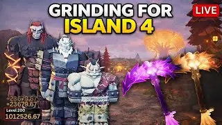 🔴 LIVE GRINDING! Preparing for ISLAND 4 Update 🔥 The FORGE Roblox