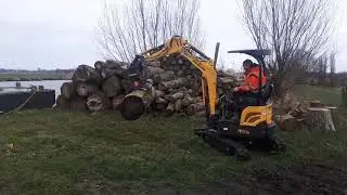 New Holland e17c met grijper
