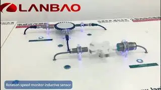 Rotation speed monitor inductive sensor