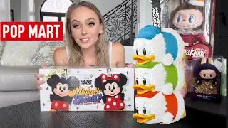 POPMART MICKEY AND FRIENDS: (full set) SECRET CHASING UNBOXING BLIND BOXES and review 