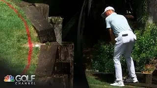 Justin Thomas gets lucky break, makes par save in RBC Heritage Final Round | Golf Channel
