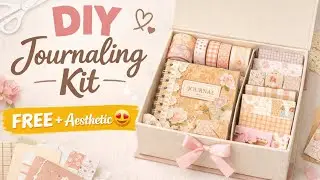 Diy journaling kit #diy #aesthetic #journaling #artandcraft #youtube #handmade #@Artistry_Aditi #fyp