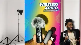  GRENARO S12 Wireless Mic for YouTube | 3-Level Adjustable Noise Reduction 