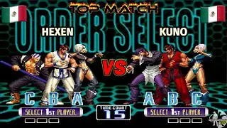 DURO RIVAL DE FIGHTCADE DESAF&Iacute;A AL TOP KUNO EN LA NORMAL &iquest;QUI&Eacute;N GANA? KOF 2002 M&Eacute;XICO