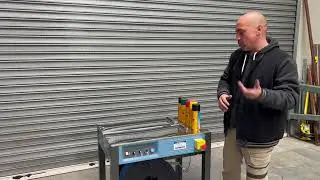 Semi-Automatic Strapping Machine from Extend - Demonstration