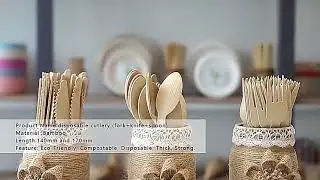 BAMBOO Cutlery set