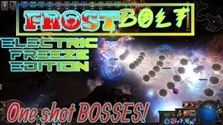 The Strongest Self Cast Frostbolt Build (That I know of) POE