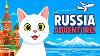 Juice the Cat Travels to Russia | Moscow, Lake Baikal & More!
