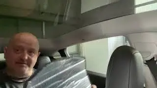 BOX OPENING TESLA MODEL Y SUN SHADES FOR FRONT AND BACK WINDOWS ROGER WALDMAN INSTALLS AND REVIEWS