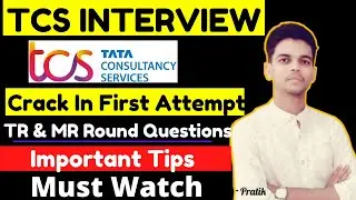 How to crack TCS interview for freshers | All TR & MR questions 😍|