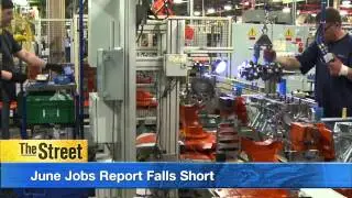 U.S. Stocks Open Modestly Higher, June Jobs Report Falls Short