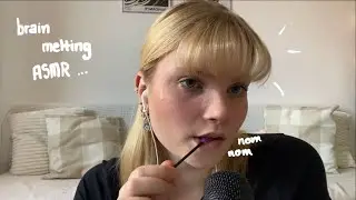 ASMR with a spoolie ✨ mic brushing, spoolie noms + more ☁️