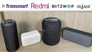 MELHORES CAIXAS DE SOM BLUETOOTH DE 2020!?  (Comparativo) Tronsmart, Xiaomi Redmi, Blitzwolf e Insma