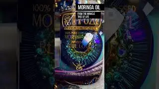 Ritualoils Moringa oil infused with blue lotus skin hair meditation aid