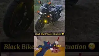 Black Bike Owners situation 😥&hellip;
