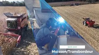 BATTAGE/TRANSBORDEUR 2023 #moisson #autoconstruction