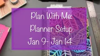 Plan With Me: Erin Condren Horizontal Planner