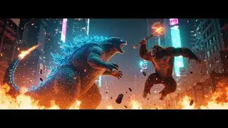 KING KONG and GODZILLA vs  ORCS   Ultimate Titan Showdown