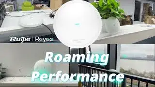 Ruijie Reyee RG-RAP62 AP Roaming Test