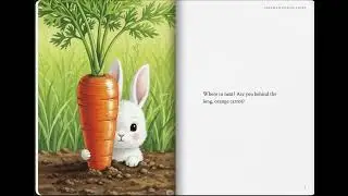 Bunny's Veggie Hide-and-Seek | A Story About Vegetables & Colors Recognition | Children's Read-Aloud