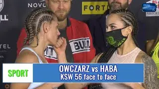 Karolina Owczarz vs Justyna Haba - face to face | KSW 56