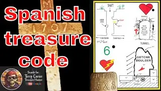 Spanish treasure code, signs, symbols and death traps revealed