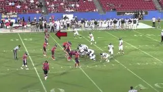 Nick Bush #21 - OLB, S - Class of 2012 Centennial Titans vs The Colony Highlights September 9, 2011